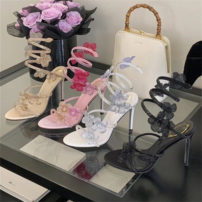 Street Fashion Women - Aneikeh 2026 Summer Open Toe Ankle