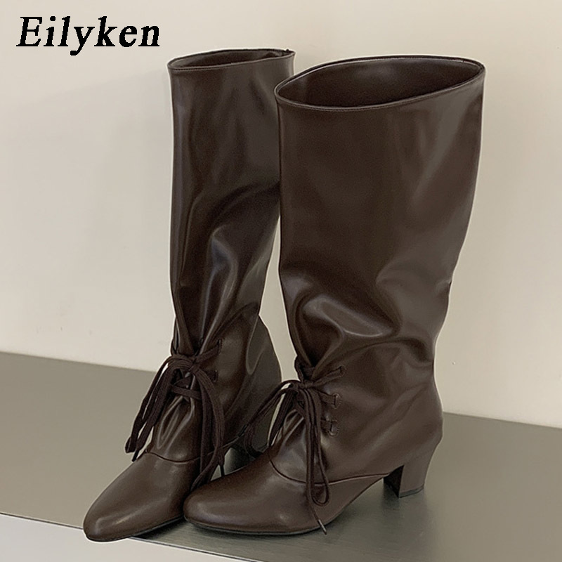 Street Fashion Ladies - Eilyken Winter Fashion Lace Up Woman
