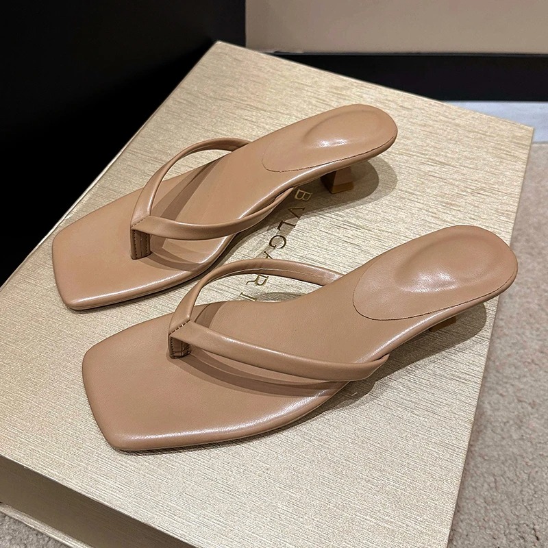 Street Fashion Clothing - Summer Women Clip Toe Slippers Comfort