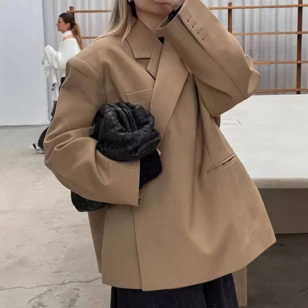 Street Fashion Taiwan - Fashion Blazers Coat Women Long Sleeve