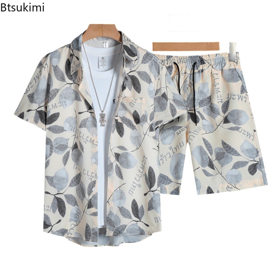 Street Fashion Men - 3D Printed Men's Short Sleeved Shirt