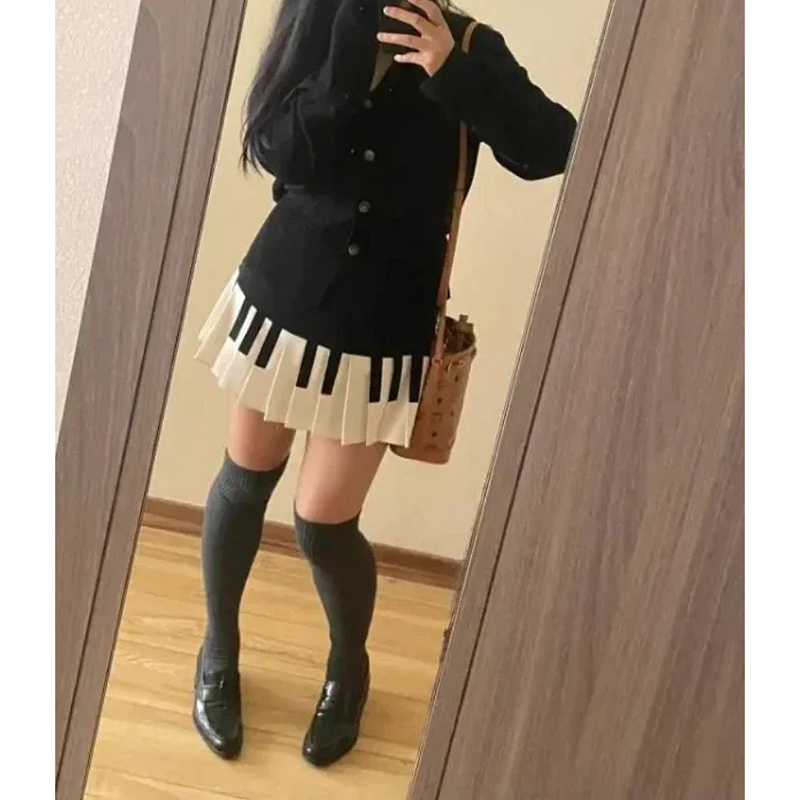 Summer Women Piano Designer Fa - огляд і ціна Street Fashion Korean Girl