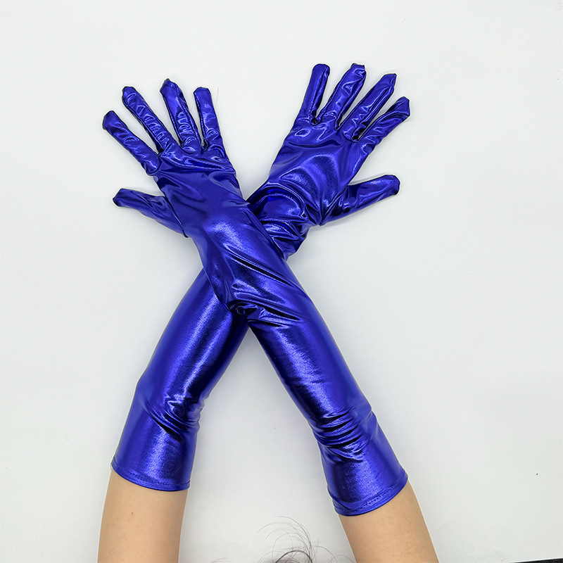 48cm Women Patent Leather Soli - огляд і ціна Street Fashion Gloves