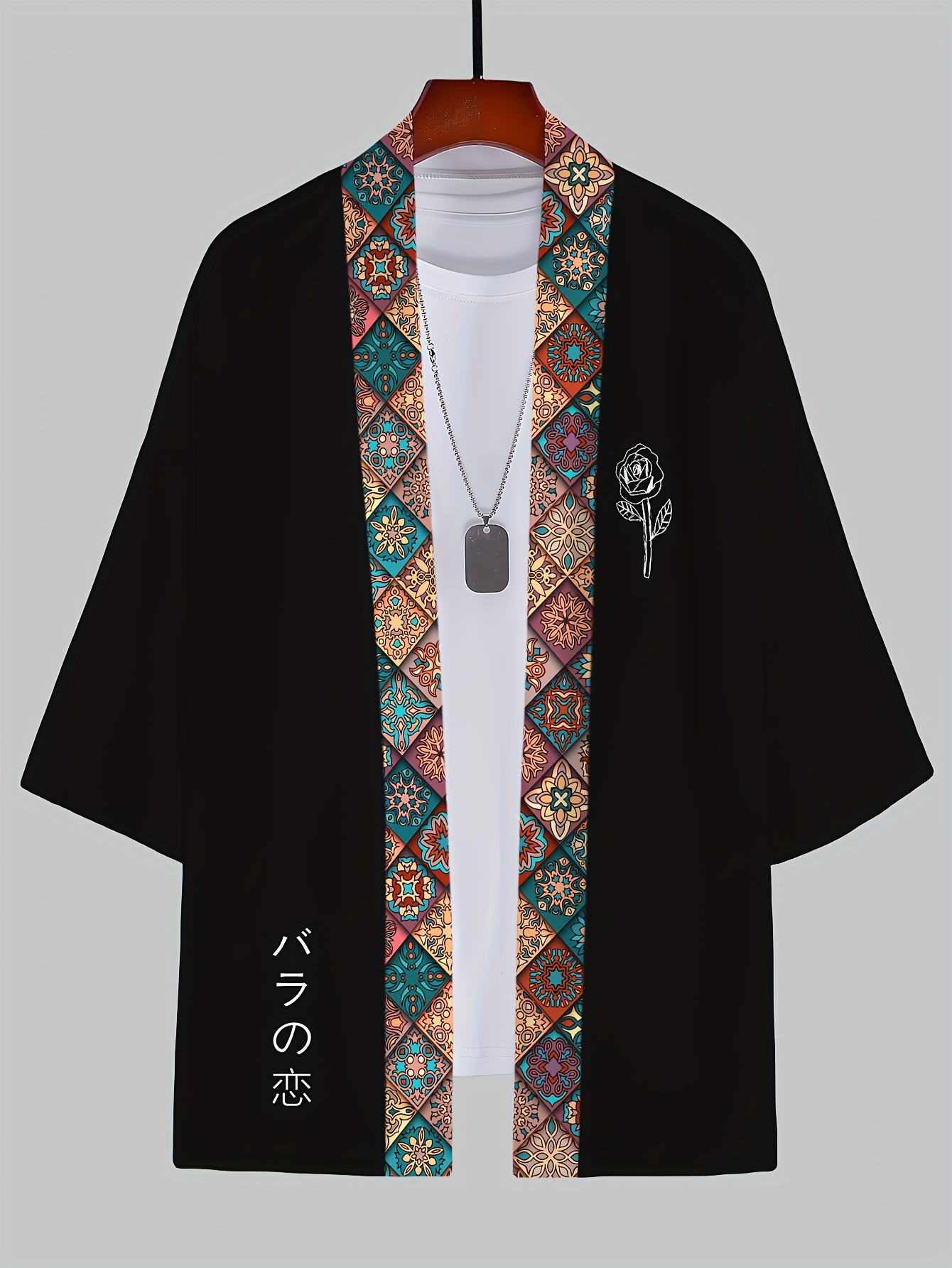 2026 Summer Men's Kimono 3D Pr - огляд і ціна Street Fashion Clothing