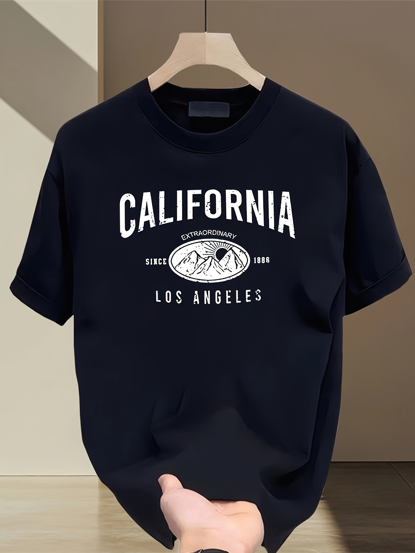 California Letter T-shirt Roun - огляд і ціна Street Fashion California