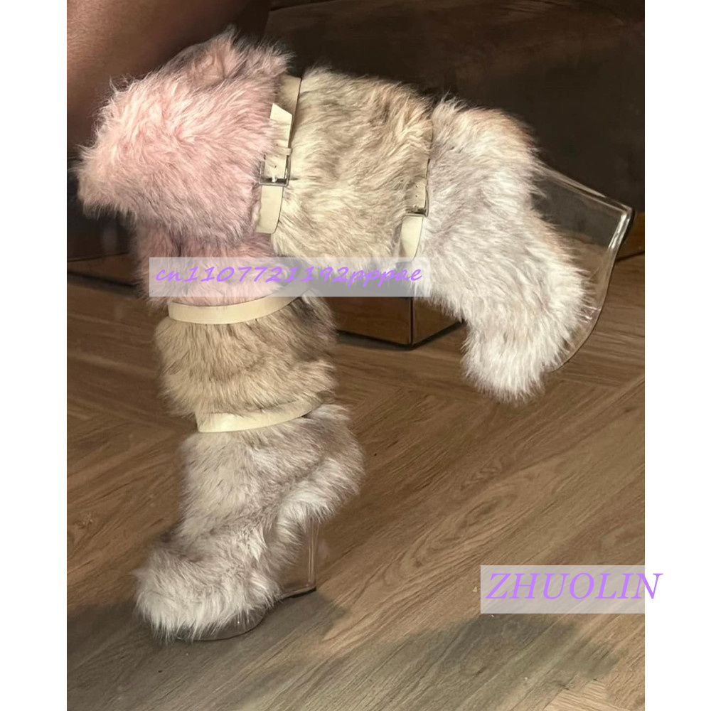 Winter Gradient Furry Transpar - огляд і ціна Street Fashion Trends
