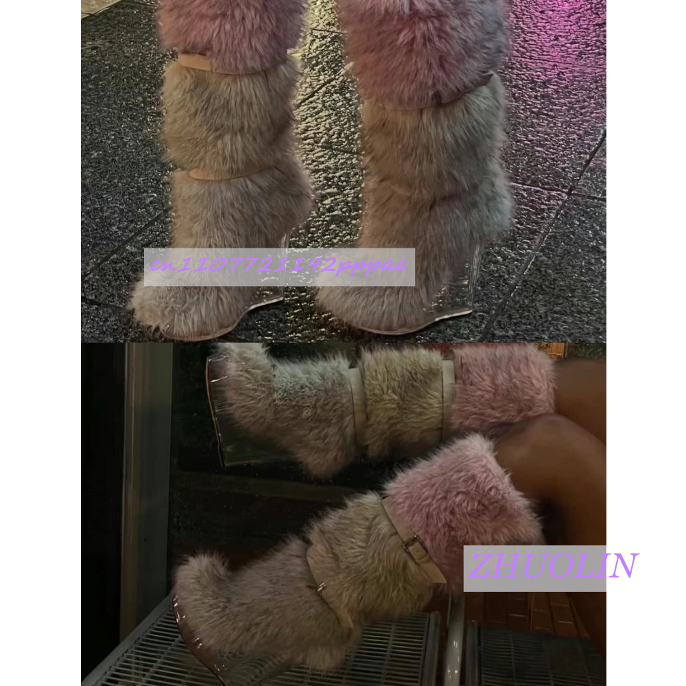Winter Gradient Furry Transpar - огляд і ціна Street Fashion Trends