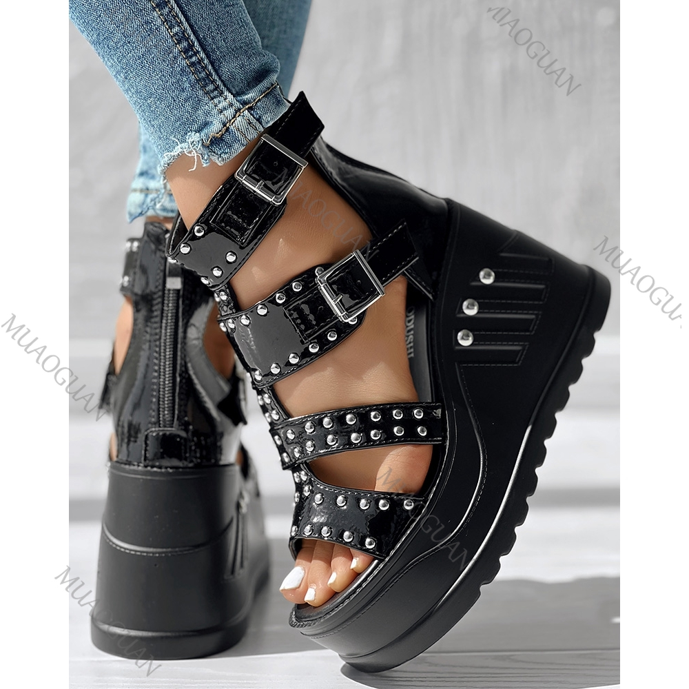 Fashion Women Peep Toe Black S - огляд і ціна Street Fashion Ladies
