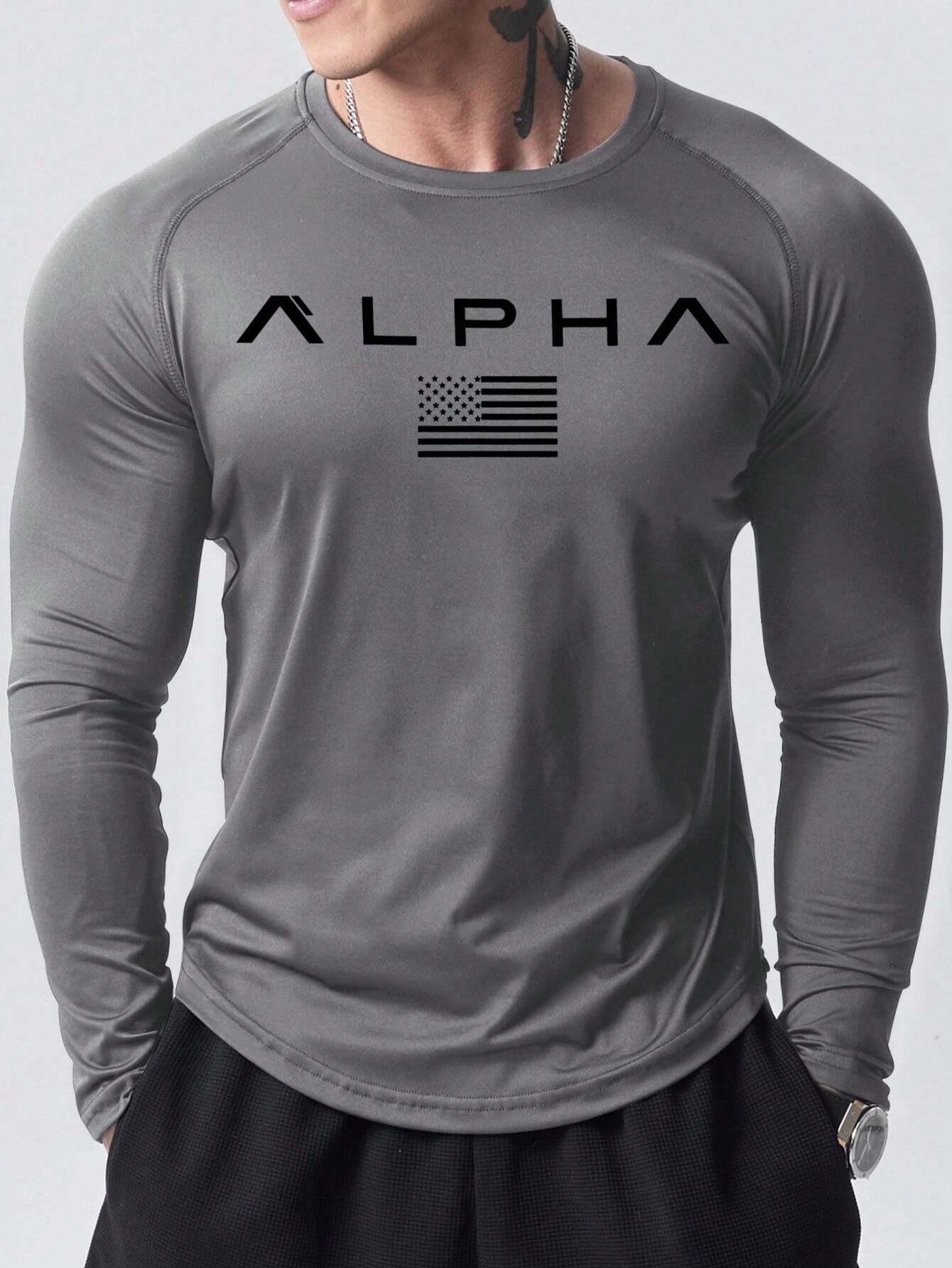 New men's long-sleeved T-shirt - огляд і ціна Street Fashion Men