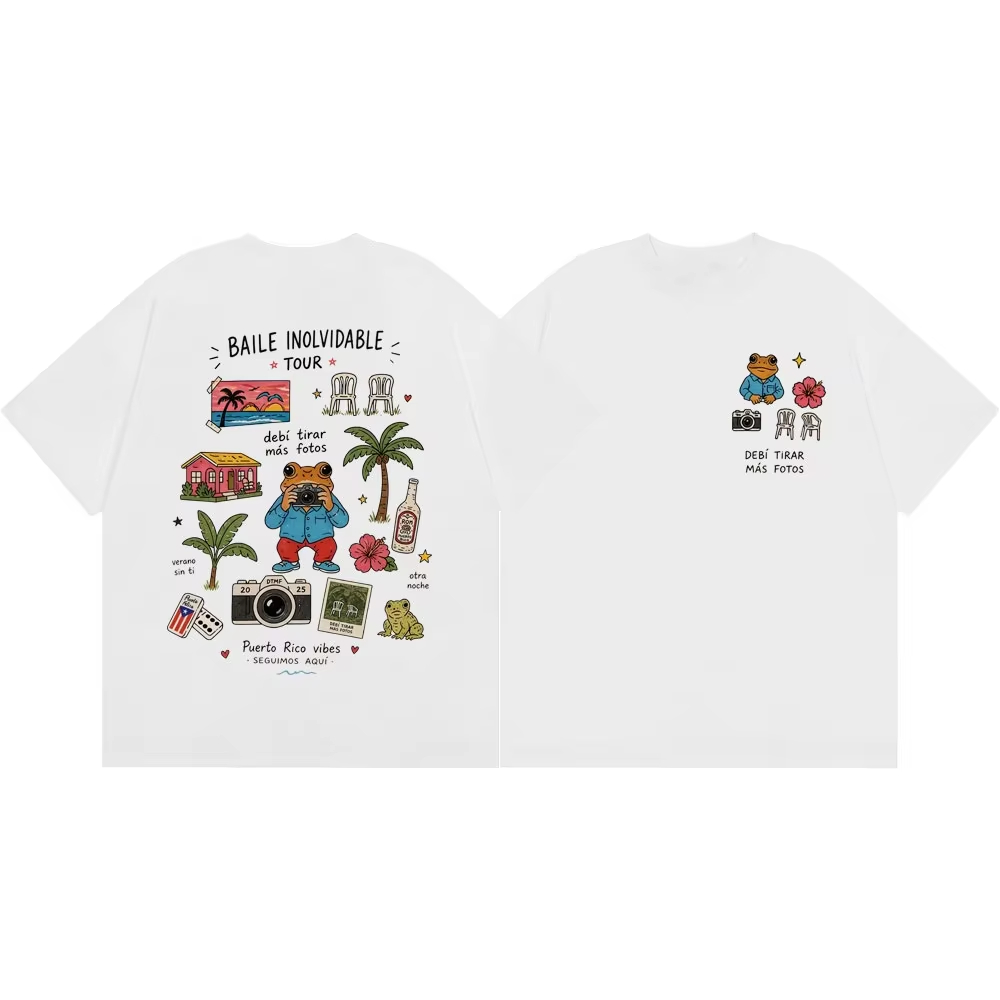 Unisex 2026 Rapper Bad Bunny D - огляд і ціна Foto Street Fashion