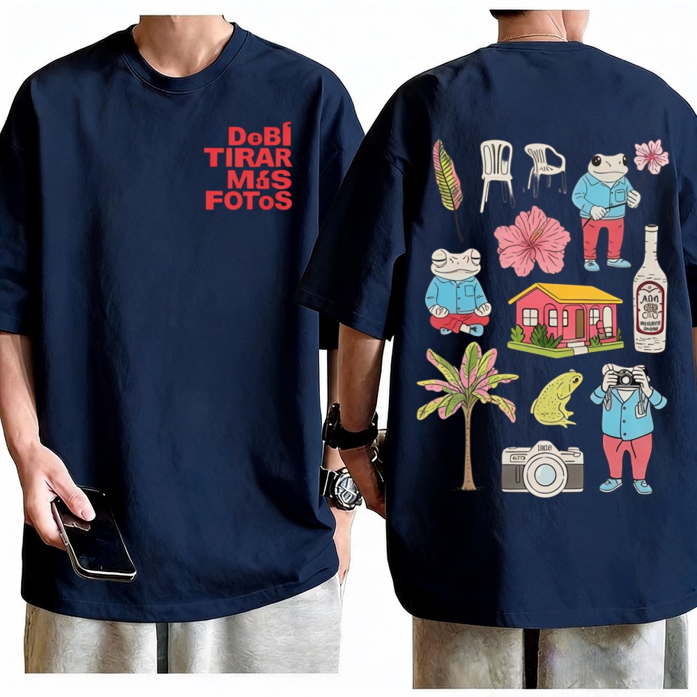 Rapper Bad Bunny T-shirt Debi  - огляд і ціна Foto Street Fashion