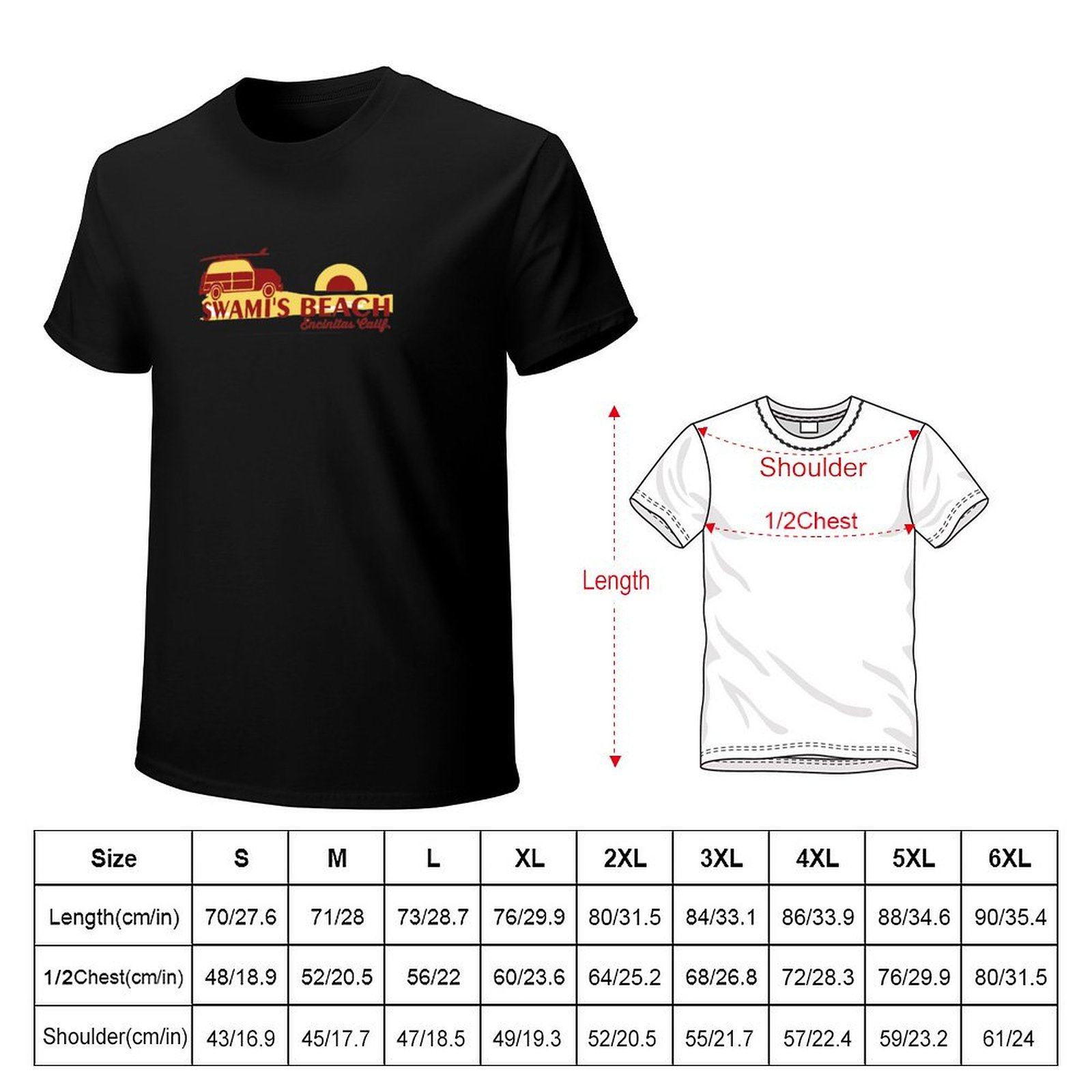 Swami's Beach - California. T- - огляд і ціна Street Fashion California