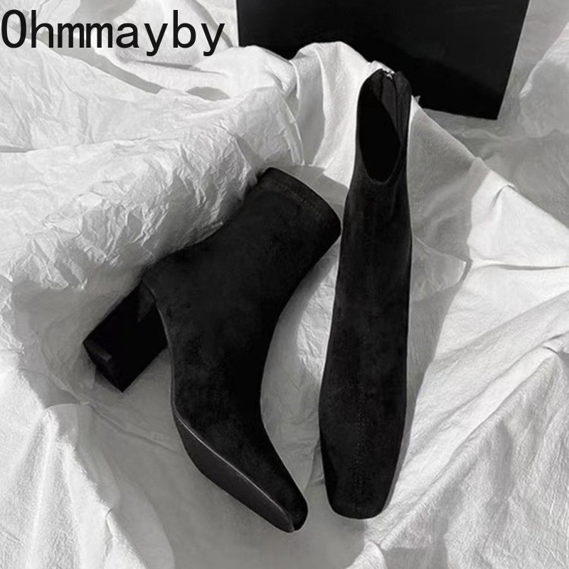 Autumn Winter Square Toe Woman - огляд і ціна Street Fashion Rome