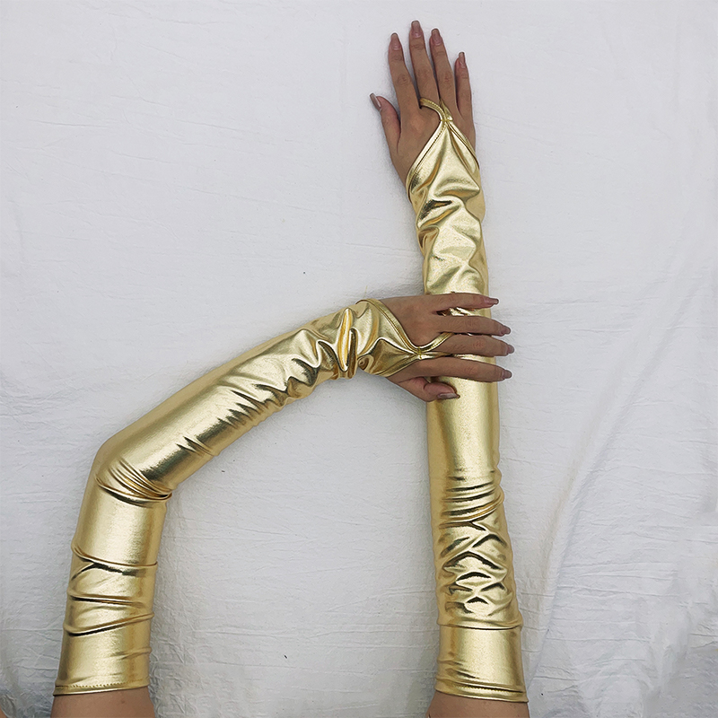 Lacquer Leather Hook Finger Lo - огляд і ціна Street Fashion Gloves