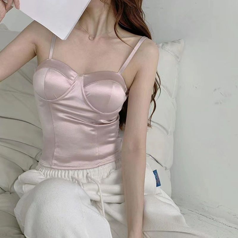 Camisole Women Summer Y2k Swee - огляд і ціна Street Fashion Korean Girl