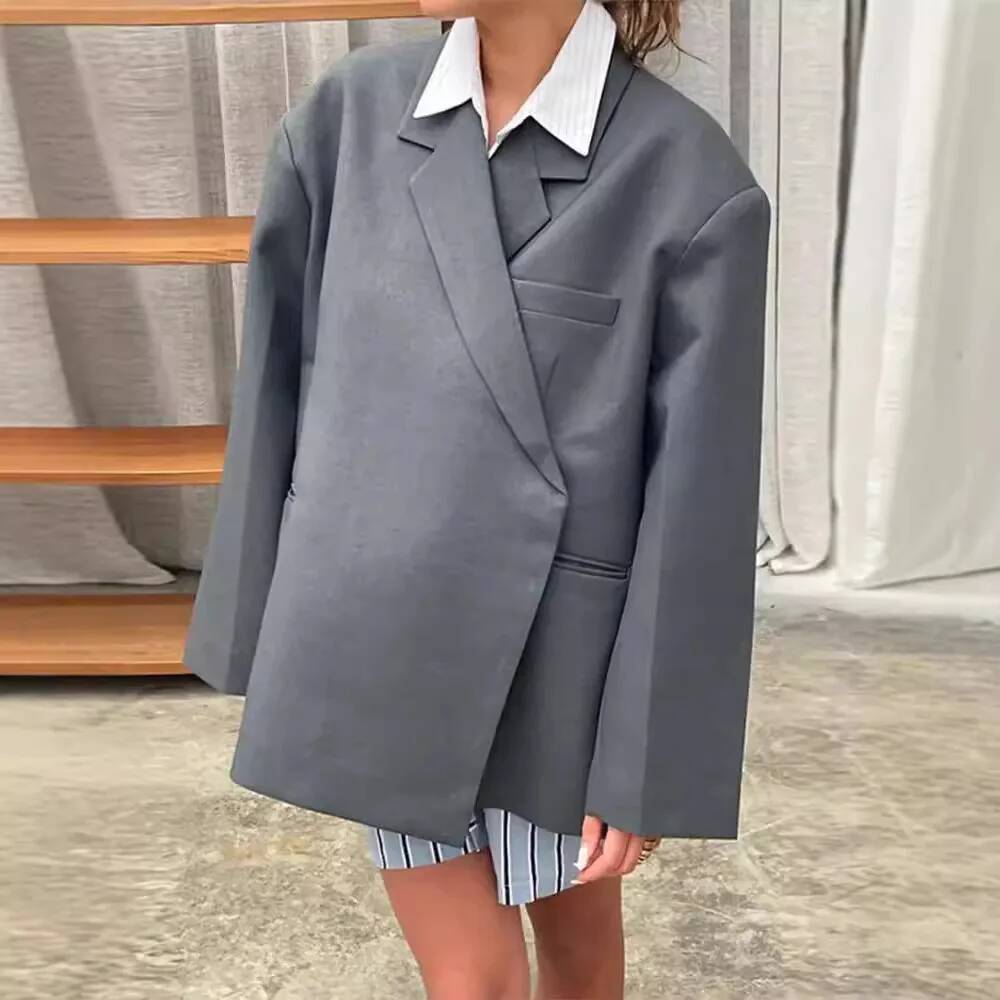 Fashion Blazers Coat Women Lon - огляд і ціна Street Fashion Taiwan