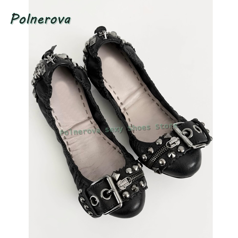 Rivet Belt Buckle Mary Jane Sh - огляд і ціна Street Fashion Women