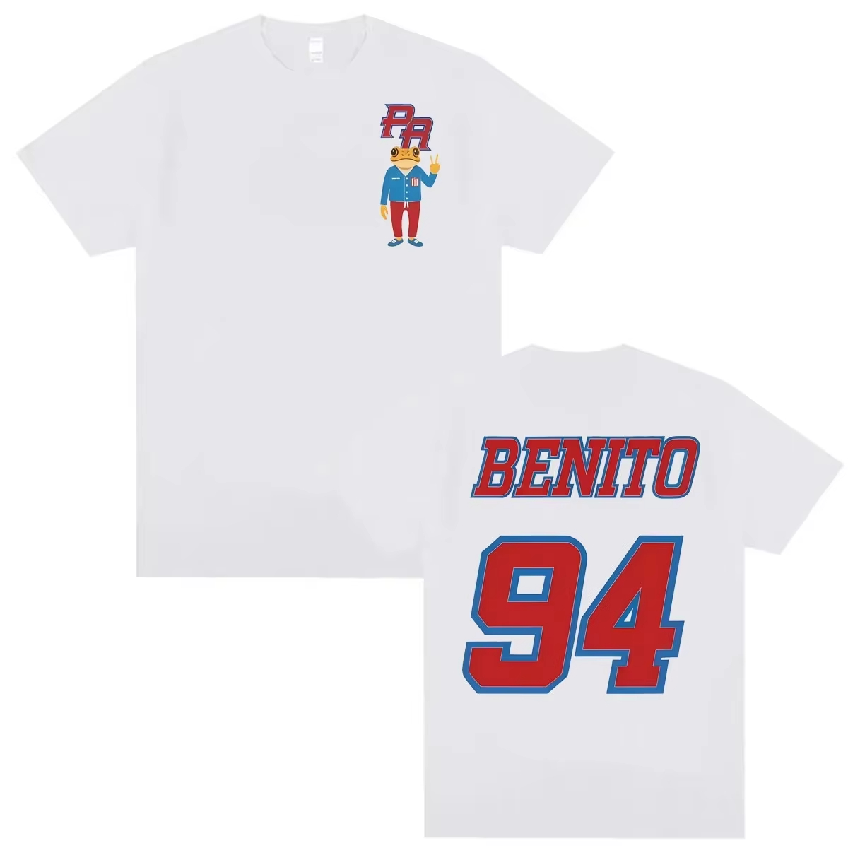 Rapper Bad Bunny T-shirt Debi  - огляд і ціна Foto Street Fashion