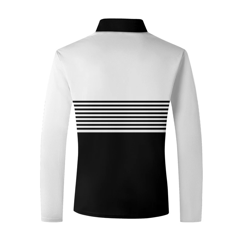 Striped pattern printed polo s - огляд і ціна Street Fashion England