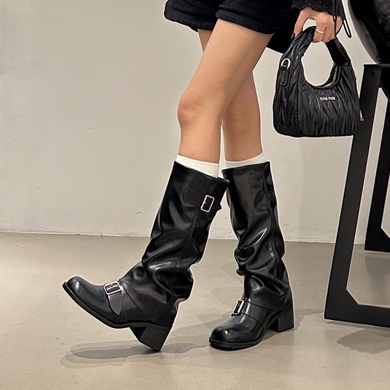 2025Woman Boots Knee High Plat - огляд і ціна Street Fashion Trends