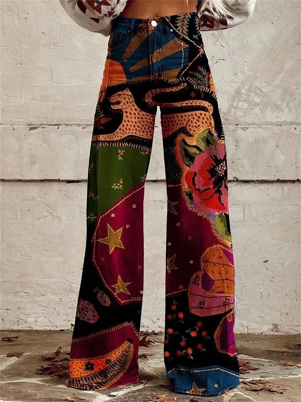 2026 Retro Fashion Waisted Hig - огляд і ціна Street Fashion Taiwan