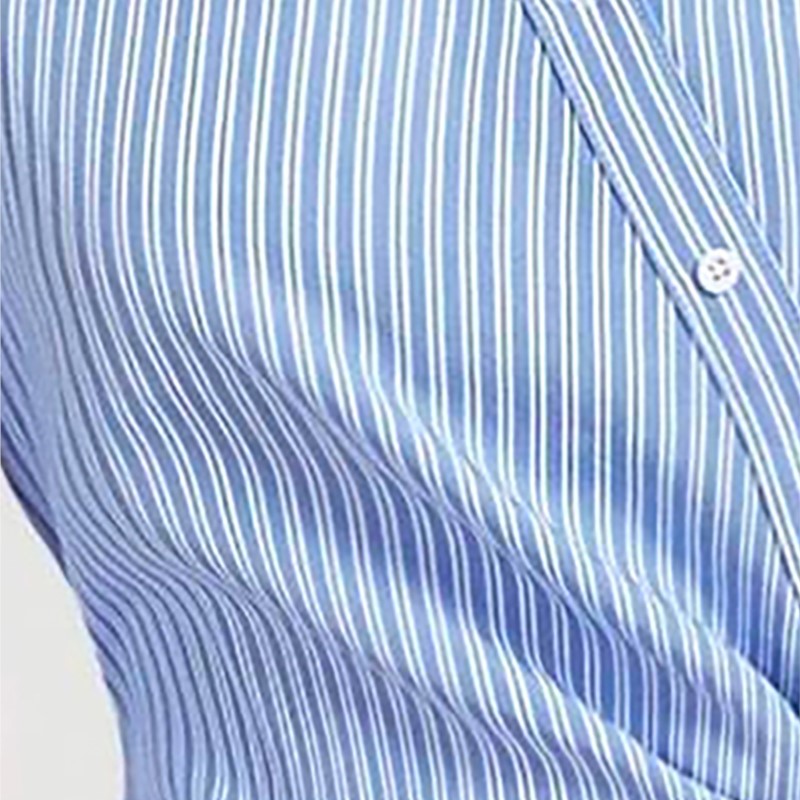 Fashion Striped Shirt For Fema - огляд і ціна Street Fashion China Girl