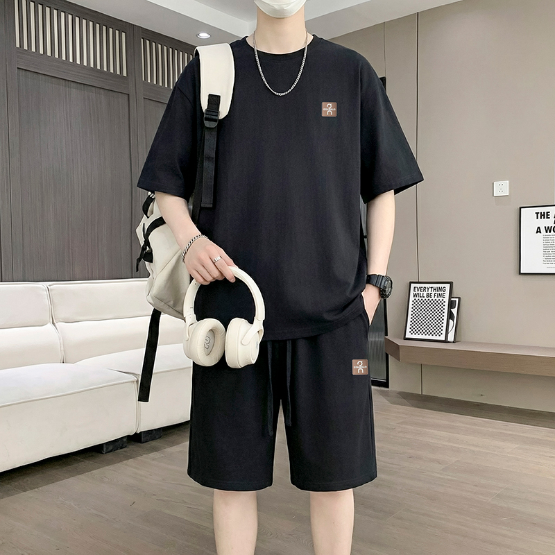 【T-Shirt + 5-Point Shorts】Men' - огляд і ціна Street Fashion Men