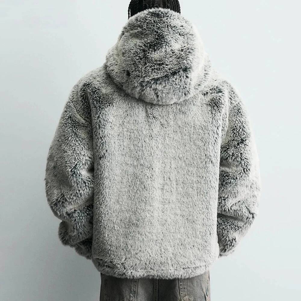 Winter New Faux Fur Long-Sleev - огляд і ціна Street Fashion Taiwan